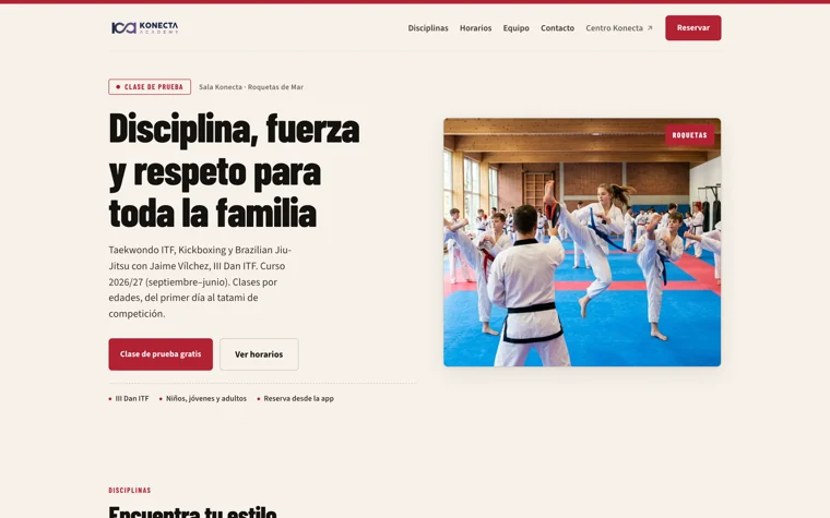 Konecta Academy platform